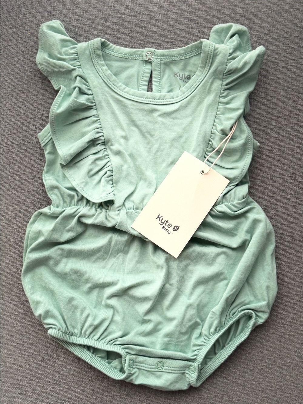 Kyte Baby Robin Ruffle Bubble Romper